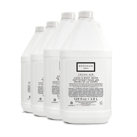 Beekman 1802 Fresh Air Hand & Body Wash, 4PK BEEKM012-01